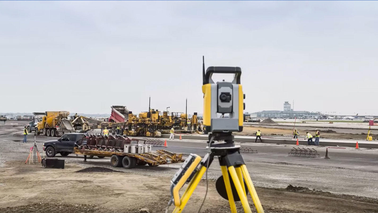 trimble total station and hot swap