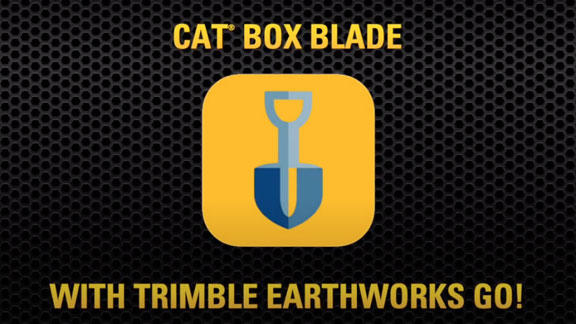 Cat Box Blade with Trimble Earthworks GO!
